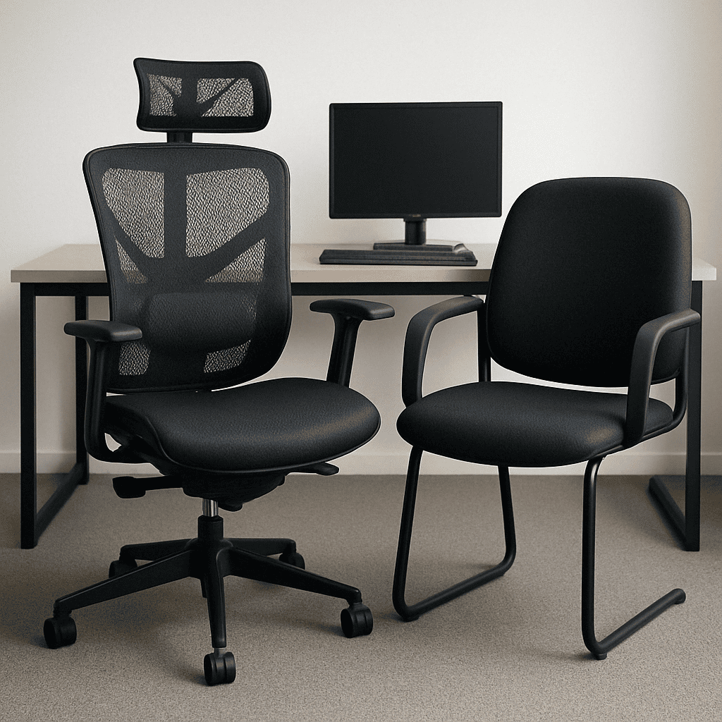 Cadeira Ergonômica Ou Tradicional