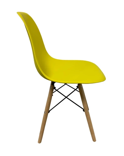 Cadeira Flórida Sem Braço Amarelo