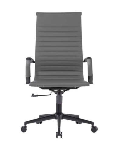 Cadeira Manhattan Black Presidente Cinza
