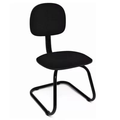 Cadeira Secretaria Pe Em S Preto