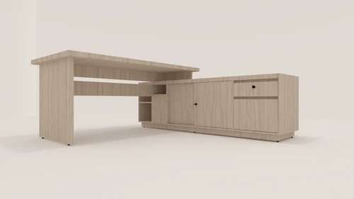 Mesa Ln40 Modelo Pedestal Com Balcão