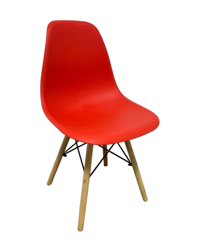 Cadeira Flórida Sem Braço Vermelho