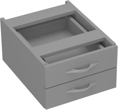 Gaveteiro Fixo Slim Para Mesa
