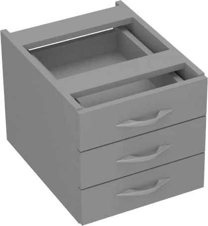 Gaveteiro Fixo Slim Para Mesa