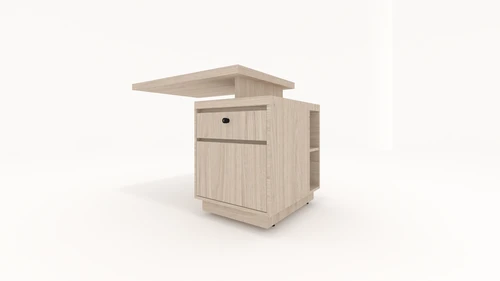 Mesa Ln40 Modelo Extensão Com Pedestal