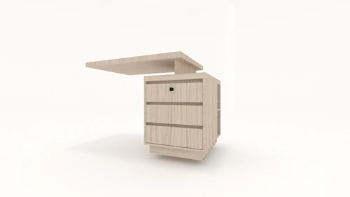 Mesa Ln40 Modelo Extensão Com Pedestal
