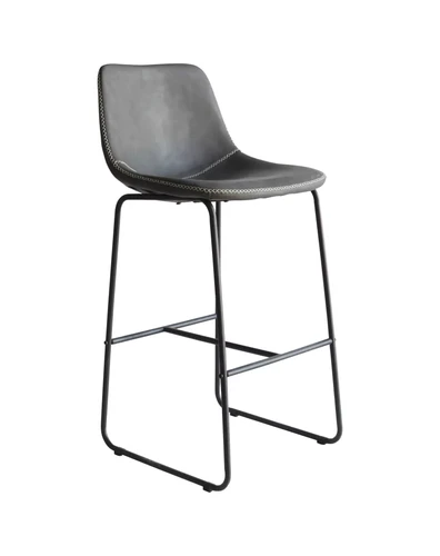 Banqueta Oxford Preto Vintage