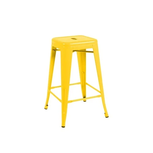 Banqueta Berlim Alta Amarelo