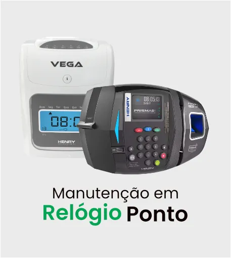 Manutenção em relógio ponto